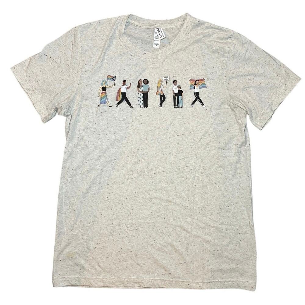 Play Spark Limited Edition Deadstock Pride Disability Tshirt Medium